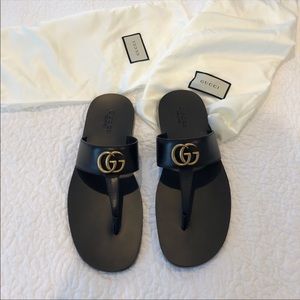 gucci black sandals